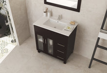 Load image into Gallery viewer, Nova 32&quot; Bathroom Vanity with White Ceramic Basin Countertop