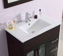 Load image into Gallery viewer, Nova 32&quot; Bathroom Vanity with White Ceramic Basin Countertop