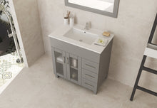 Load image into Gallery viewer, Nova 32&quot; Bathroom Vanity with White Ceramic Basin Countertop