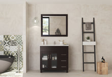 Load image into Gallery viewer, Nova 36&quot; Bathroom Vanity with White Ceramic Basin Countertop