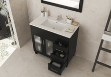 Load image into Gallery viewer, Nova 36&quot; Bathroom Vanity with White Ceramic Basin Countertop
