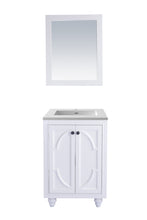 Load image into Gallery viewer, Odyssey 24&quot; White Bathroom Vanity with Countertop