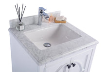 Load image into Gallery viewer, Odyssey 24&quot; White Bathroom Vanity with Countertop