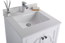 Load image into Gallery viewer, Odyssey 24&quot; White Bathroom Vanity with Countertop