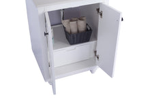 Load image into Gallery viewer, Odyssey 24&quot; White Bathroom Vanity with Countertop
