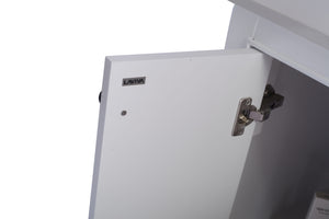 Odyssey 24" White Bathroom Vanity with Countertop