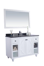 Load image into Gallery viewer, Odyssey 48&quot; White Bathroom Vanity with Countertop