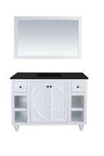 Load image into Gallery viewer, Odyssey 48&quot; White Bathroom Vanity with Countertop