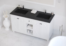 Load image into Gallery viewer, Odyssey 60&quot; White Double Sink Bathroom Vanity with Countertop