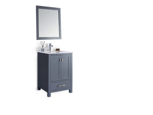Wilson 24" Grey Bathroom Vanity with Countertop
