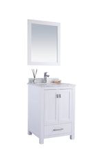 Load image into Gallery viewer, Wilson 24&quot; White Bathroom Vanity with Countertop