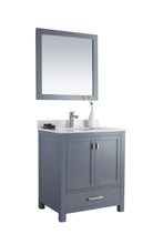 Load image into Gallery viewer, Wilson 30&quot; Grey Bathroom Vanity with Countertop