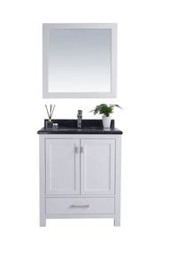 Wilson 30" White Bathroom Vanity with Countertop