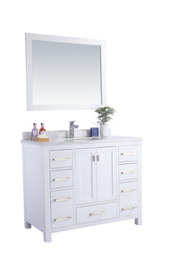 Wilson 42" Grey Bathroom Vanity with Countertop