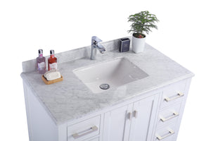 Wilson 42" Grey Bathroom Vanity with Countertop