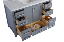 Load image into Gallery viewer, Wilson 48&quot; Grey Bathroom Vanity with Countertop