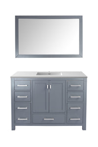 Wilson 48" Grey Bathroom Vanity with Countertop