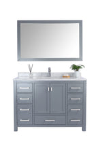 Load image into Gallery viewer, Wilson 48&quot; Grey Bathroom Vanity with Countertop