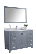 Load image into Gallery viewer, Wilson 48&quot; Grey Bathroom Vanity with Countertop