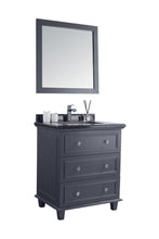 Load image into Gallery viewer, Luna 30&quot; Maple Grey Bathroom Vanity with Countertop