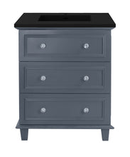 Load image into Gallery viewer, Luna 30&quot; Maple Grey Bathroom Vanity with Countertop