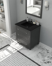 Load image into Gallery viewer, Luna 30&quot; Maple Grey Bathroom Vanity with Countertop