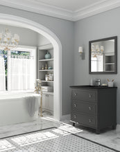 Load image into Gallery viewer, Luna 30&quot; Maple Grey Bathroom Vanity with Countertop
