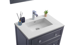 Load image into Gallery viewer, Luna 30&quot; Maple Grey Bathroom Vanity with Countertop