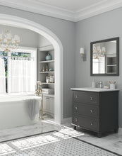 Load image into Gallery viewer, Luna 30&quot; Maple Grey Bathroom Vanity with Countertop