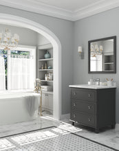 Load image into Gallery viewer, Luna 30&quot; Maple Grey Bathroom Vanity with Countertop