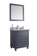 Load image into Gallery viewer, Luna 30&quot; Maple Grey Bathroom Vanity with Countertop