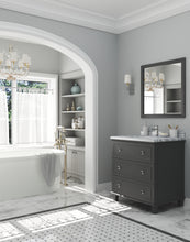 Load image into Gallery viewer, Luna 30&quot; Maple Grey Bathroom Vanity with Countertop