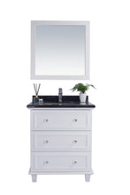 Load image into Gallery viewer, Luna 30&quot; White Bathroom Vanity with Countertop