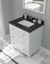 Load image into Gallery viewer, Luna 30&quot; White Bathroom Vanity with Countertop