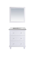 Load image into Gallery viewer, Luna 30&quot; White Bathroom Vanity with Countertop