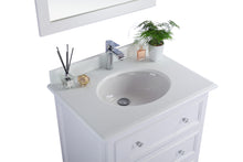 Load image into Gallery viewer, Luna 30&quot; White Bathroom Vanity with Countertop