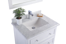 Load image into Gallery viewer, Luna 30&quot; White Bathroom Vanity with Countertop