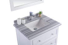 Load image into Gallery viewer, Luna 30&quot; White Bathroom Vanity with Countertop