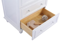 Load image into Gallery viewer, Luna 30&quot; White Bathroom Vanity with Countertop