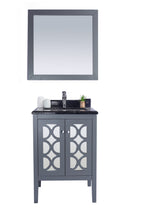 Load image into Gallery viewer, Mediterraneo 24&quot; Grey Bathroom Vanity with Countertop
