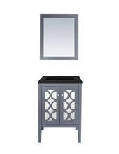 Load image into Gallery viewer, Mediterraneo 24&quot; Grey Bathroom Vanity with Countertop