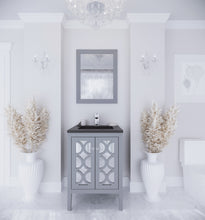 Load image into Gallery viewer, Mediterraneo 24&quot; Grey Bathroom Vanity with Countertop