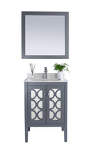 Load image into Gallery viewer, Mediterraneo 24&quot; Grey Bathroom Vanity with Countertop