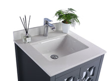 Load image into Gallery viewer, Mediterraneo 24&quot; Grey Bathroom Vanity with Countertop