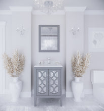 Load image into Gallery viewer, Mediterraneo 24&quot; Grey Bathroom Vanity with Countertop