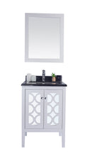 Load image into Gallery viewer, Mediterraneo 24&quot; White Bathroom Vanity with Countertop