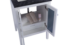 Load image into Gallery viewer, Mediterraneo 24&quot; White Bathroom Vanity with Countertop