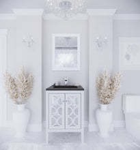 Load image into Gallery viewer, Mediterraneo 24&quot; White Bathroom Vanity with Countertop