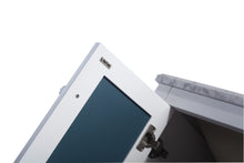 Load image into Gallery viewer, Mediterraneo 24&quot; White Bathroom Vanity with Countertop