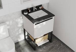 Alto 24" White Bathroom Vanity with Countertop